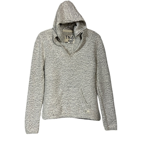 Aritzia Tna Pullover Knit Sweater Hoodie - Picture 1 of 10